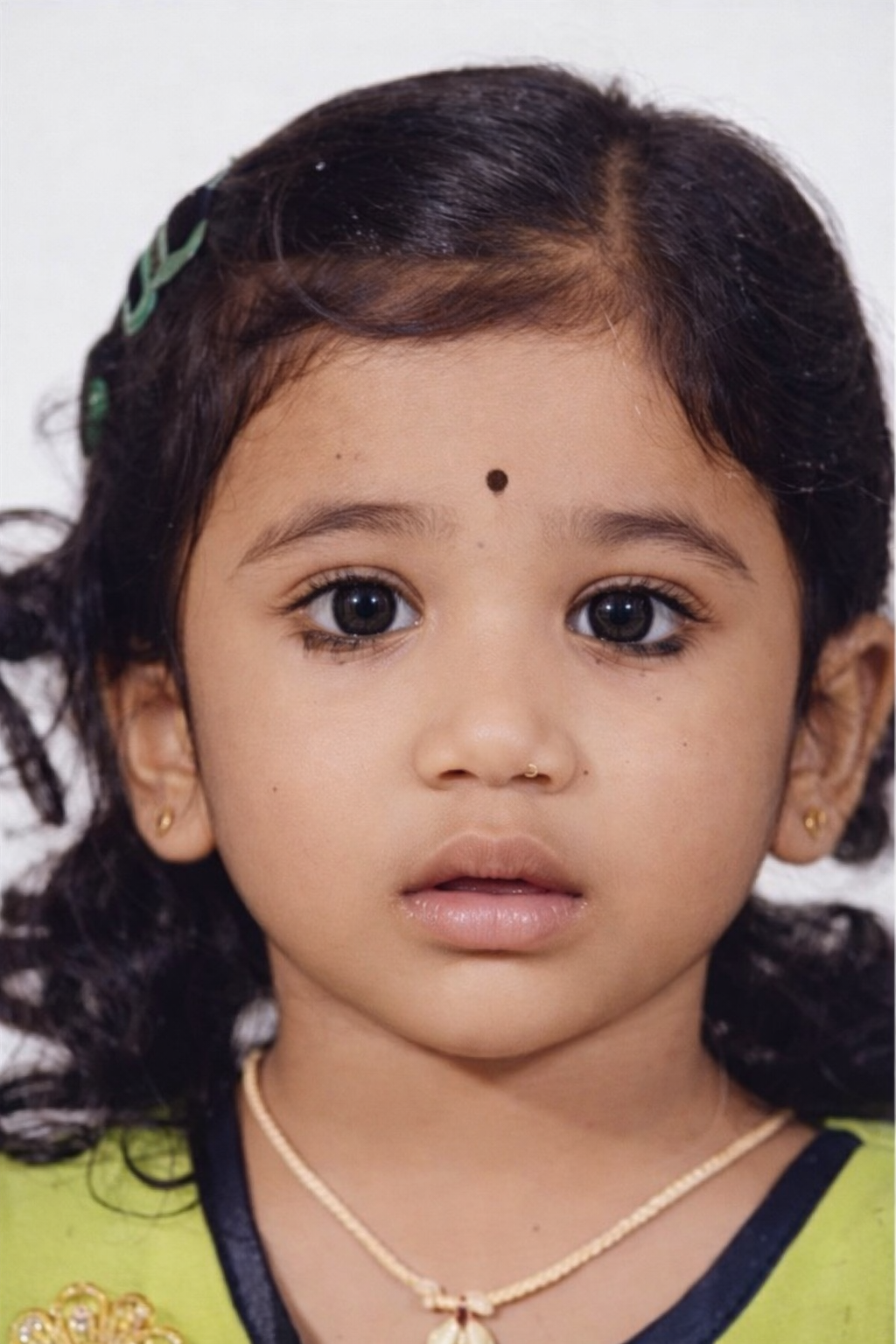 Keerthi first passport photo